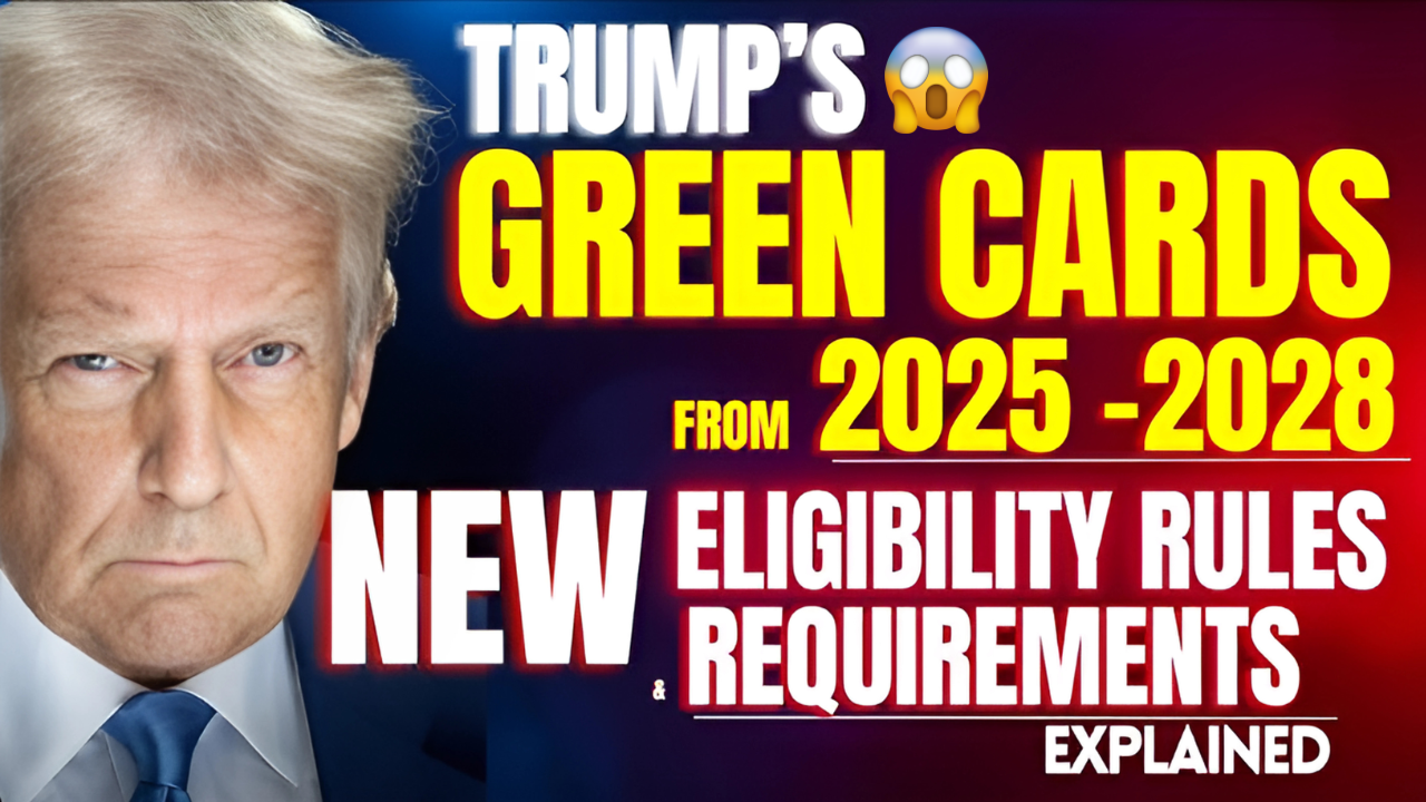 Green Card Rules Change Effective Immediately Under Trump Administration