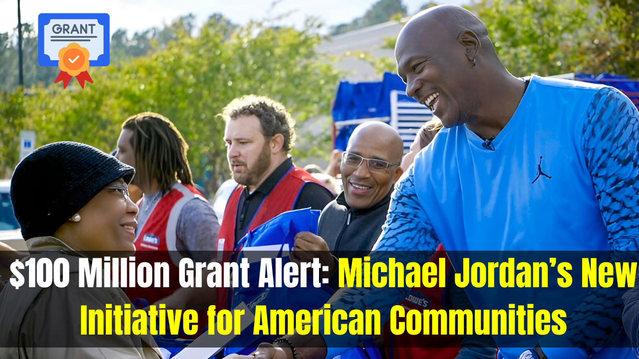 Michael Jordan Launches $100 Million Grant Program