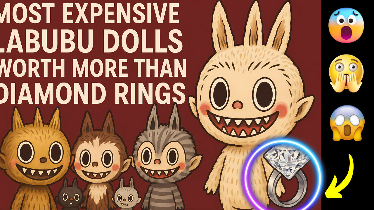 Most Expensive Labubu Dolls Worth More Than Diamond Rings