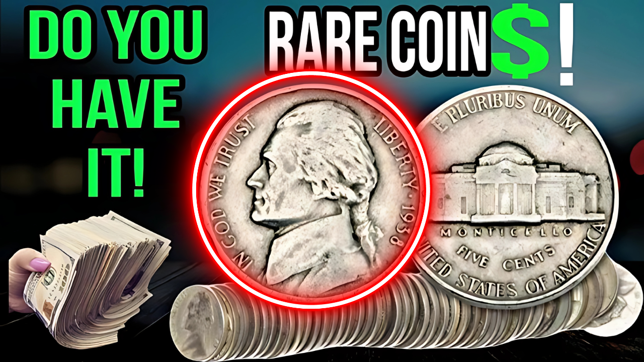 Top 5 Rare Nickels That Could Be Worth $280 Million