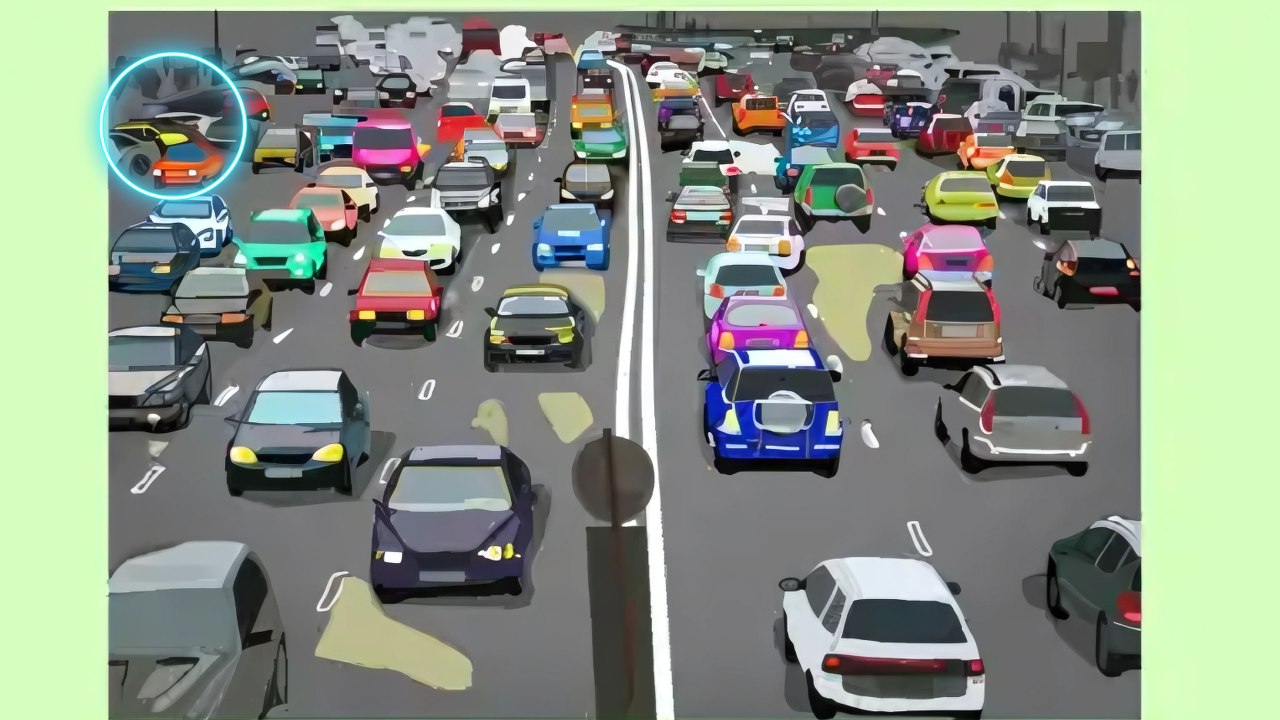 Find the Yellow Car in This Traffic Puzzle