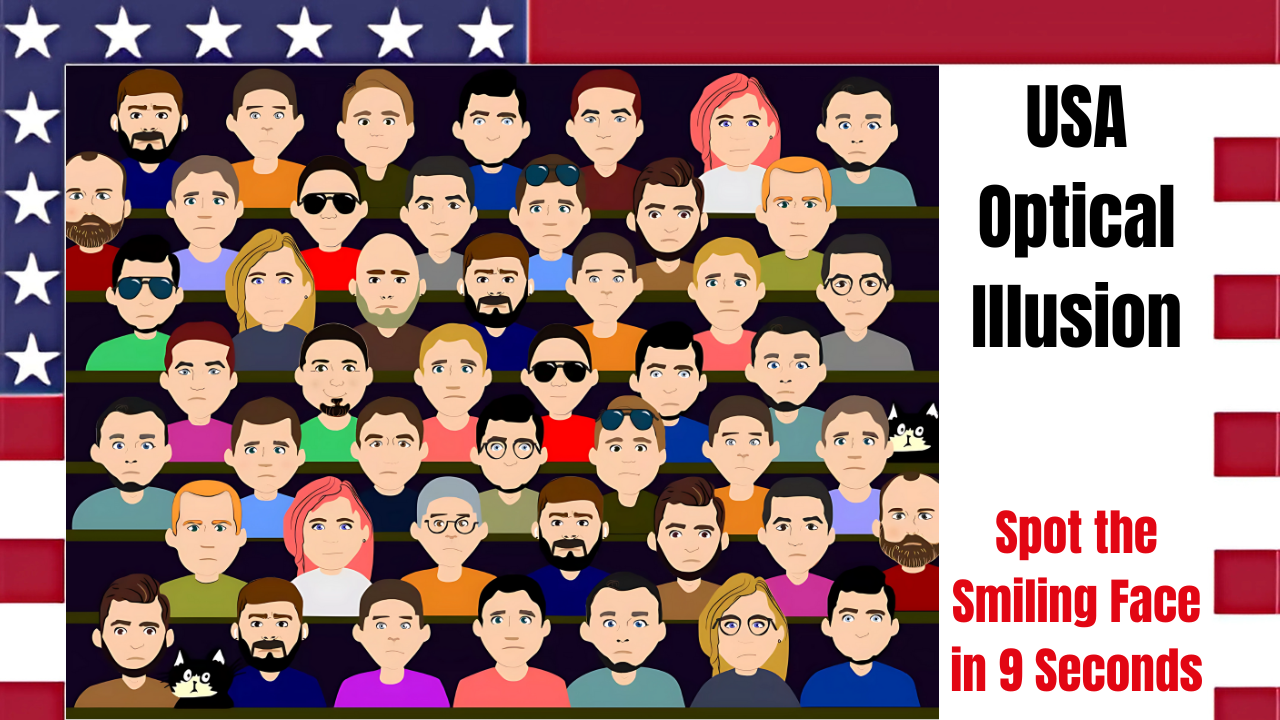 USA Optical Illusion